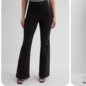 EXPRESS columnist High Rise Flare Pull On Pant- small